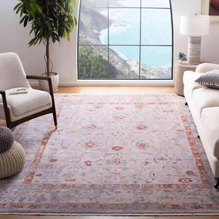 Safavieh Hellenic 400 Rectangle Area RugIvory & Rust 3 x 13 ft. HLC415A-313